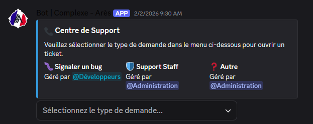 Roblox Status, Moderation & Ticket Bot gallery