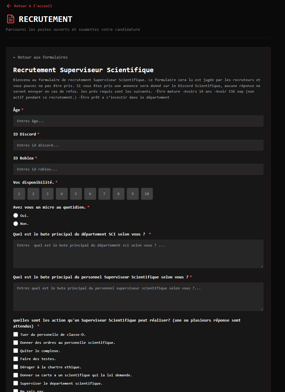 CRAA Web Portal gallery